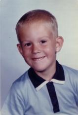 Randy Ingermanson in first grade.