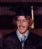 Randy Ingermanson graduating from college.
