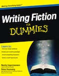 The cover of the book Writing Fiction for Dummies, by Randy Ingermanson and Peter Economy..